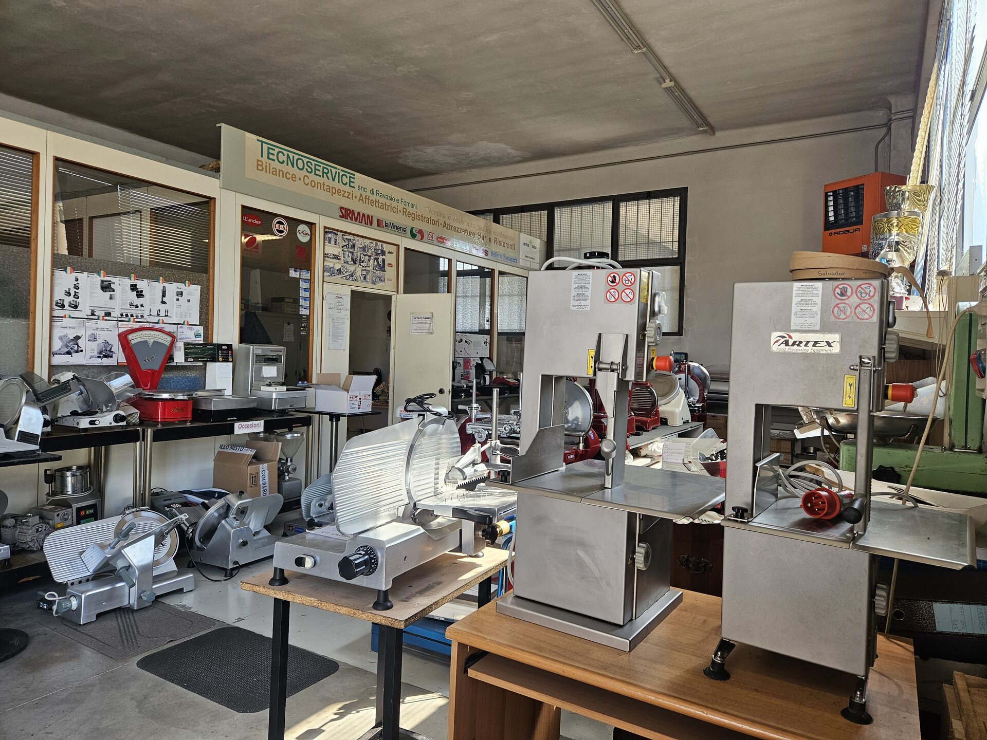 Panoramica dell’officina RPRecordeR a Gorgonzola